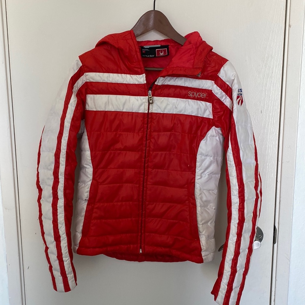 Spyder puffy jacket